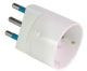 Adattatore10/a 16a presa schuko