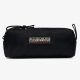 Astuccio portapenne Napapijri Voyage colore nero vista frontale - Melicart cancelleria