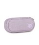Astuccio portapenne seven round plus tech shiny glitterato rosa