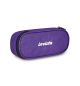 Astuccio portapenne invicta lip shine glitterato viola