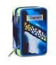 Astuccio seven 3 zip blu fusion