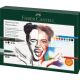 set-discovery-acquerello-faber-castell-117520-con-pennello-serbatoio