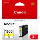 Cartuccia canon pgi-1500yxl originale inchiostro giallo (12 ml)