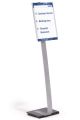 Espositore da terra in alluminio A3 info sign stand durable 