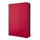 Portablocco linea professional in ecopelle cm.25,5x34,4 con zip rosso citytime