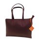 Borsa briefcase porta PC Campo Marzio Yvonne 15.6 pollici colore borgundi vista frontale