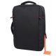 Zaino Campo Marzio Crest Backpack 13 Black - Vista laterale tre quarti - Melicart