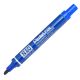 Marcatore pentel permanente n60 a punta scalpello blu