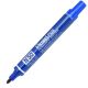 Marcatore pentel permanente n50 a punta tonda blu