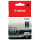 Cartuccia canon pg-40 originale inchiostro nero (16 ml)