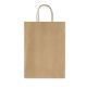 Shopper twisted manico cordino 36x12x41cm avana