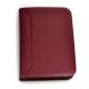Portablocco in ecopelle rosso 24,5x33 cm con zip linea City Citytime codice 60594