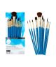Pennelli daler rowney sintetici per acquerello set 10 pezzi