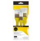 Pennelli daler rowney pennellessa set 3 pezzi