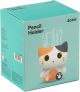 Portapenne 3d orange cat itotal
