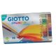 Pastelli stilnovo acquarellabili giotto scatola in metallo 36 pz.