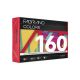 Carta fabriano colore a4 160gr risma 250fg rosso