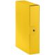 Scatola progetto eurobox dorso 8 cm. giallo