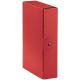 Scatola progetto eurobox dorso 8 cm. rosso
