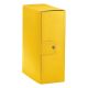 Scatola progetto eurobox dorso 12 cm. giallo
