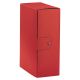 Scatola progetto eurobox dorso 12 cm. rosso