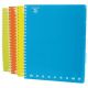 Blocco pigna monocromo fluo con 5 separatori removibili - 102 fogli 80g 1 rigo 