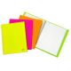 Portalistini a fogli fissi neon Favorit 22x30 cm con 30 buste in colori assortiti per scuola e ufficio su Melicart