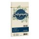 Buste favini calligraphy nature crush 25pz 11x22cm 90gr colore alga