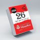 Calendario filosofico 7,5x10,5cm con supporto in cartone 2026