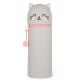 Alt Text: Astuccio telescopico 2 in 1 in silicone morbido Kitty gattino Legami codice KA0016