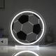 Insegna luminosa LED USB I-TOTAL a forma di pallone da calcio con base d'appoggio XL276H