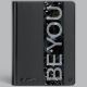 Diario scolastico Be-You Ultra Black 2026 2027 formato standard BE9BP000