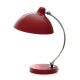 Lampada da tavolo rosso a.g. spalding&bros