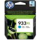 Cartuccia hp cn054ae n933xl originale inchiostro ciano