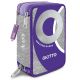 Astuccio 3 zip giotto con corredo sneakerlovers viola