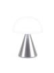 Lampada led mina l polished aluminum lexon