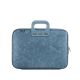 Borsa bombata denim 15,6'' jeans