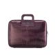 Borsa bombata cocco shiny 15,6'' prugna