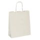 Shopper twisted manico cordino 46x16x49cm sabbia