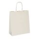 Shopper twisted manico cordino 26x11x34cm sabbia