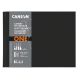 Blocco sketchbook canson art book one 27.9x21.6cm rilegato 100g/mq 98fg