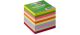 Cubo di carta colorata 800 fogli 90x90 mm.