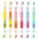 Set 6 evidenziatori doppia punta meow legami 