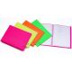 Portalistini a fogli fissi neon 22x30 cm da 20 buste colori assortiti favorit