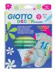 Pennarelli decor textile giotto 12pz