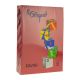 Carta colorata favini le cirque a4 160 gr 500 fogli rubino 210