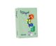 Carta colorata favini le cirque a4 160 gr 500 fogli verde 107