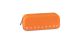 Astuccio a bustina monocromo in silicone arancione fluo pigna