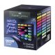Evidenziatore textliner punta a scalpello deskset 24 faber-castell 