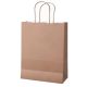 Shopper twisted manico cordino 18x8x24 rosa antico 